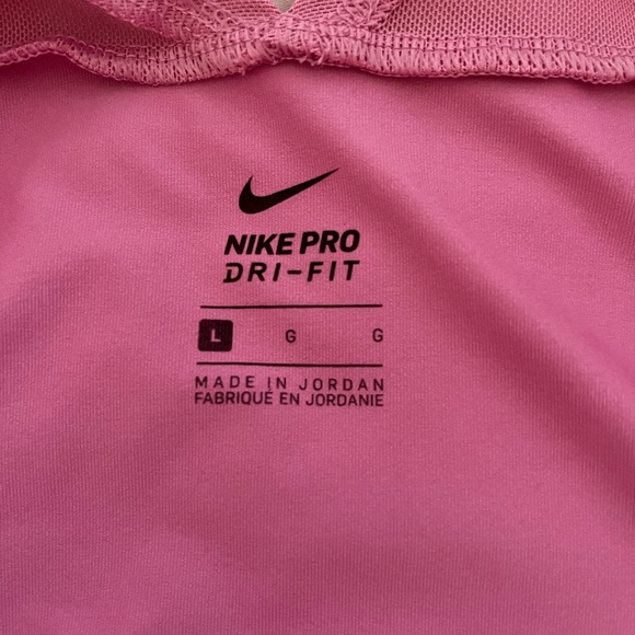 Beautiful pink, NIKE Pro Dri Fit Tank, size L. - Picture 7 of 7
